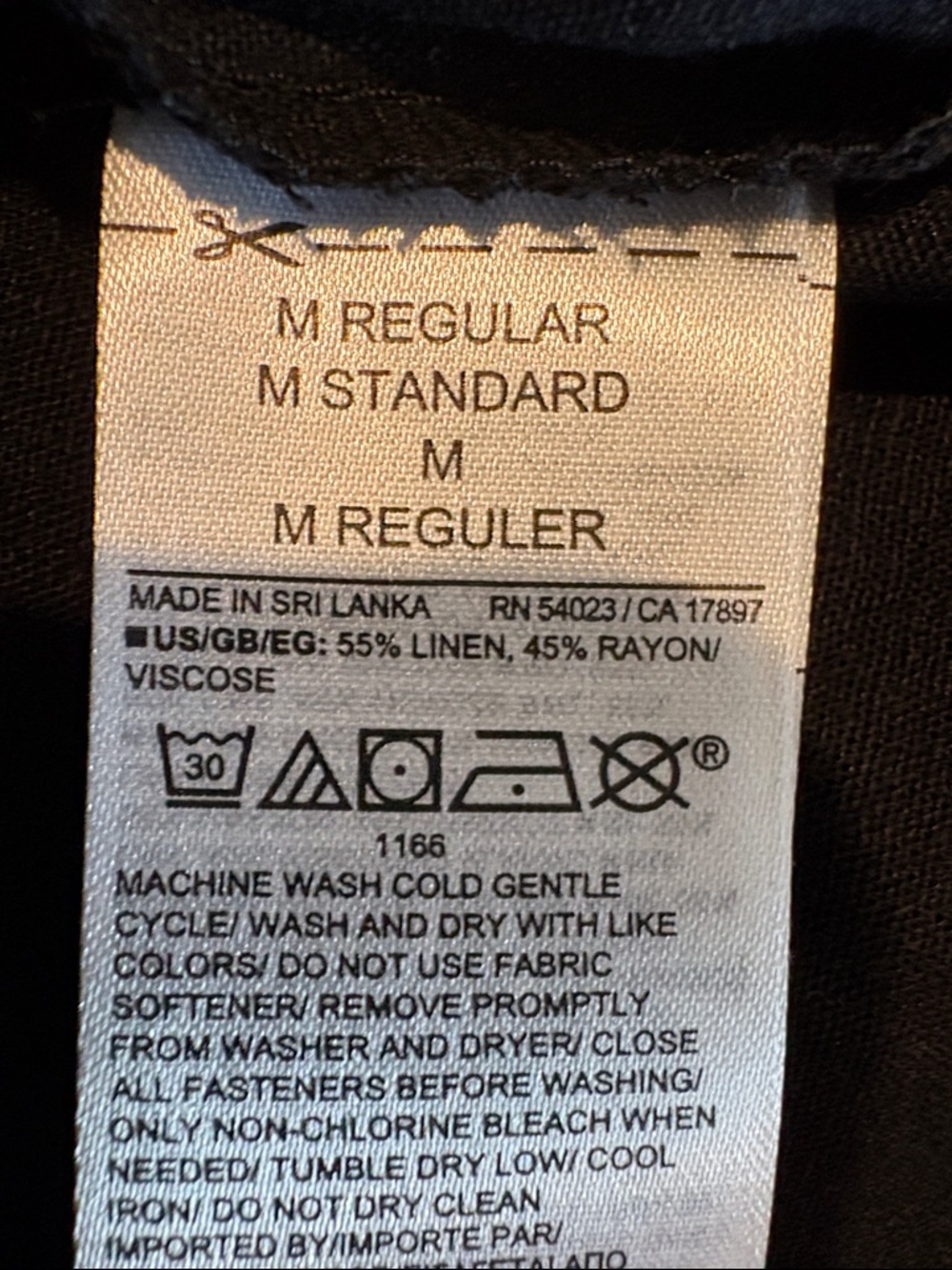 NWOT Gap Maternity Linen Blend Midi Black Shirt Dress Sz Medium - Picture 6 of 8